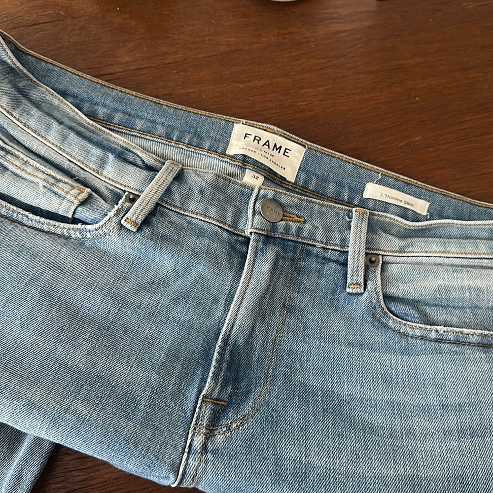 Frame L’Homme Slime Jeans
